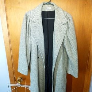 Vintage wool trench coat